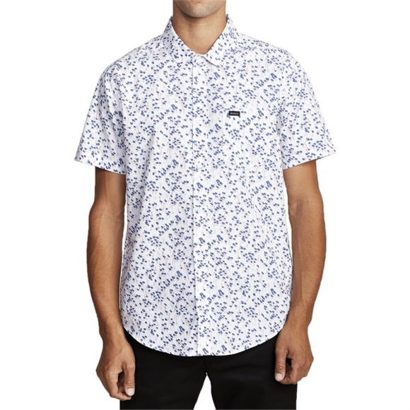 RVCA Other - RVCA FLOWER BUTTON UP DOWN SHIRT
